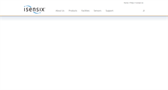 Desktop Screenshot of isensix.com